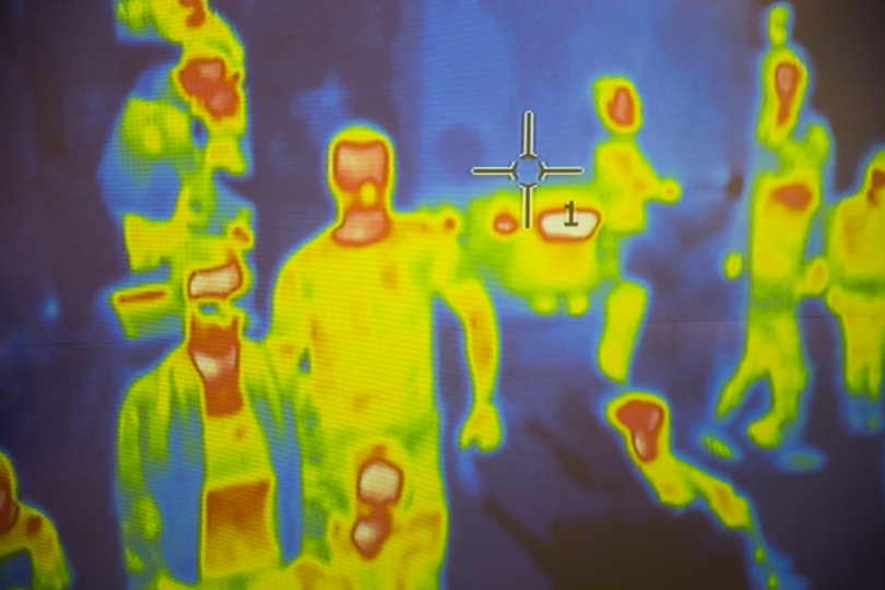 Automatischer Zutritt nach Temperaturmessung